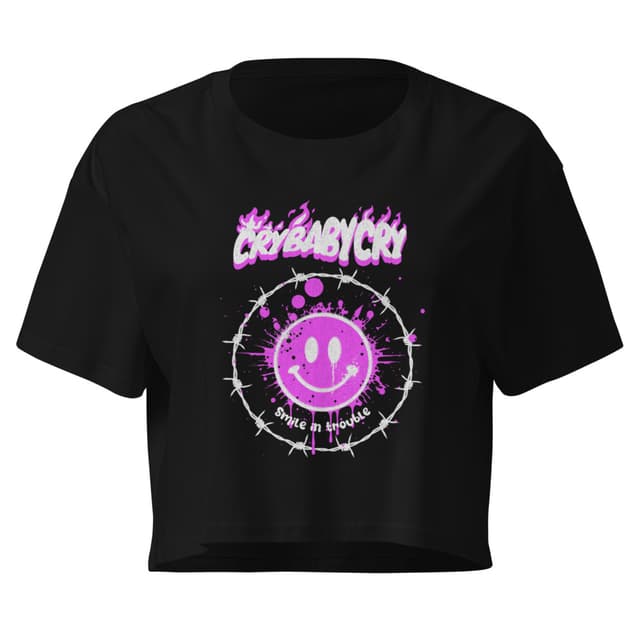 Cry Baby Crop Top Woman