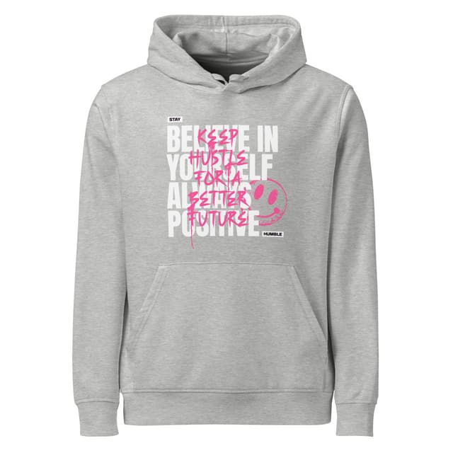 Believe in Yourself Hoodie Eco Bold Woman