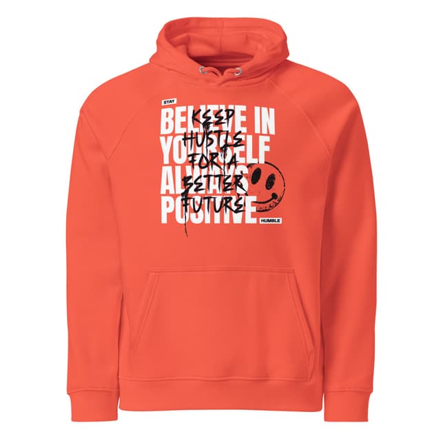 Believe in Yourself Hoodie Eco Man