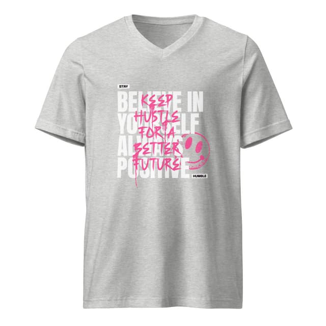 Believe In Yourself T-Shirt V Style Woman