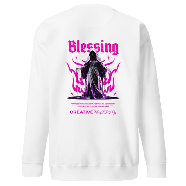 Blessing Spirit Sweatshirt Premium Woman