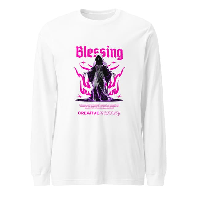 Blessing Spirit T-Shirt Long Sleeve Premium Woman