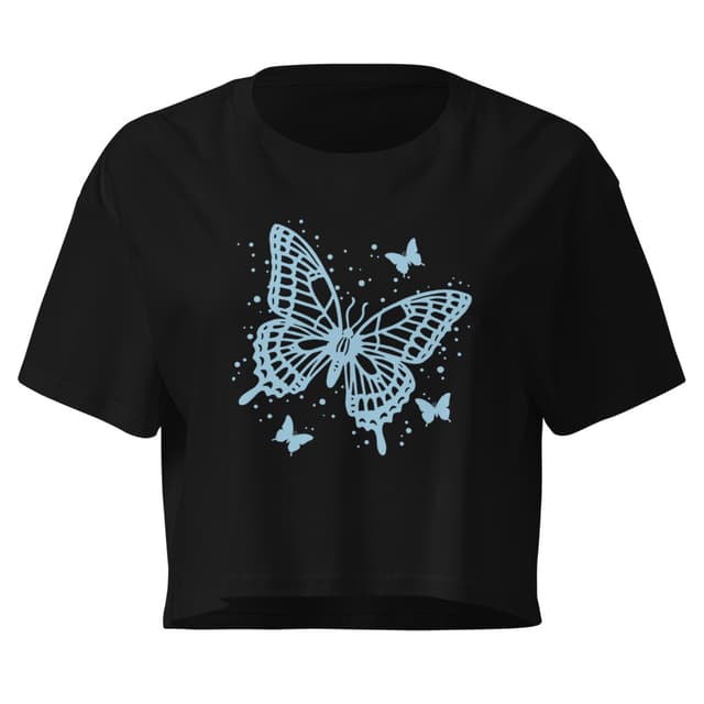 Butterfly Ink Women's Crop Top