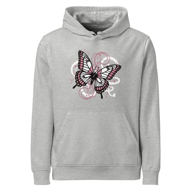 Butterfly Swirl Hoodie Eco Bold Women