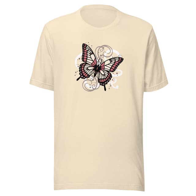Butterfly Swirl TShirt Premium