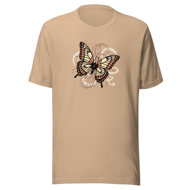 Butterfly Swirl TShirt Premium Women