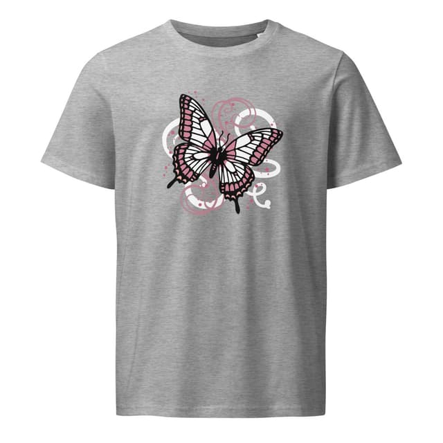 Butterfly Swirl T-Shirt Medium Lightweight Soft Style Women