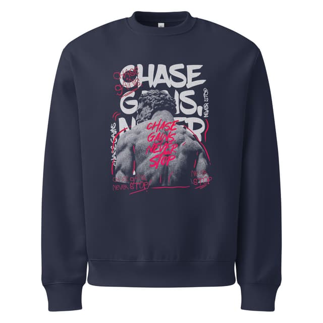 Chase Gains Never Stop Oversized Sweatshirt Man