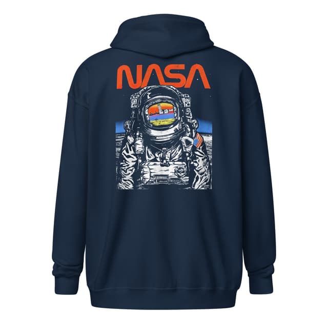 Cosmic Vision Zip Hoodie for Men