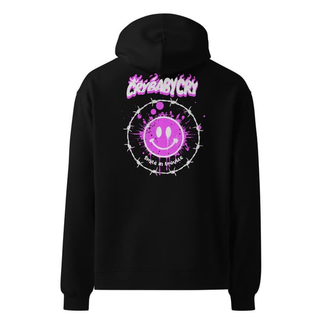 Cry Baby Oversized Hoodie Woman