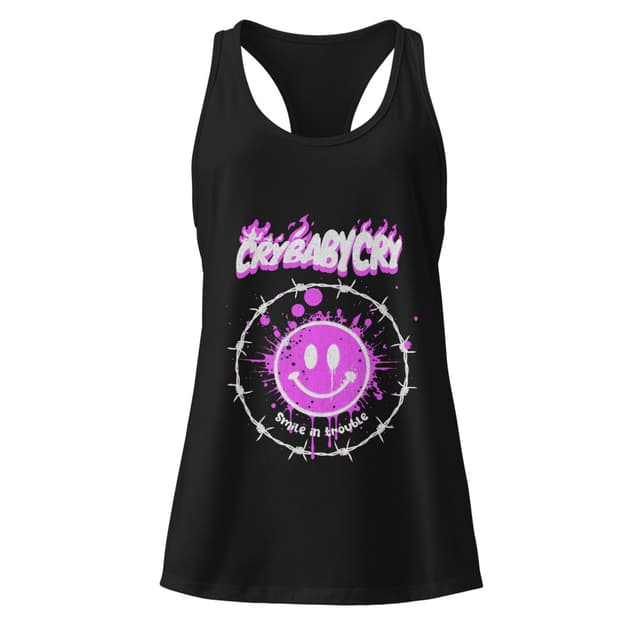 Cry Baby Tank Top Sport Woman