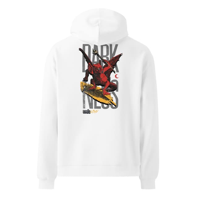 La Oscuridad Espera Sudadera Oversize Hombre