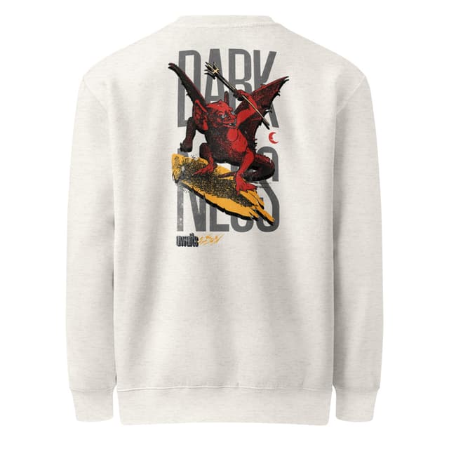 La Oscuridad Espera Sudadera Clásica Hombre