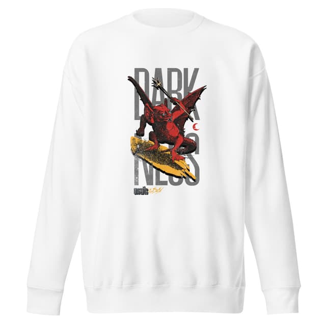 La Oscuridad Espera Sudadera Premium Hombre