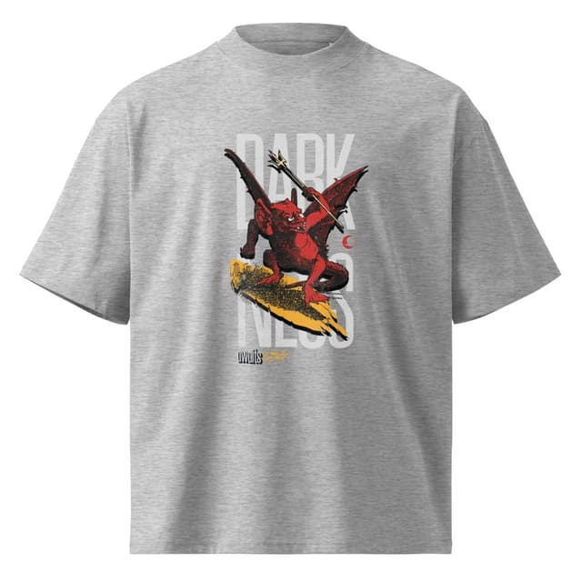 La Oscuridad Espera T-Shirt Oversize Eco Hombre