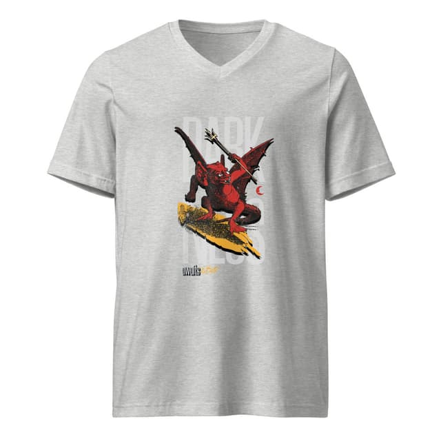 La Oscuridad Espera T-Shirt V Style Hombre