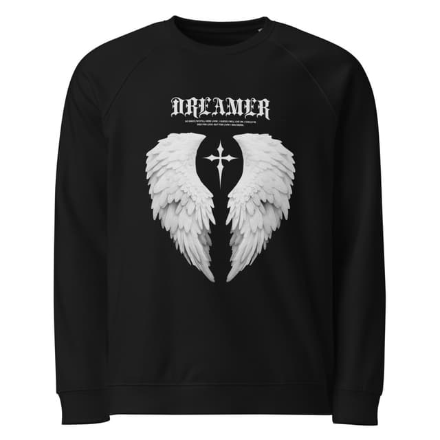 Dreamer Wings Sweatshirt Eco Style Men