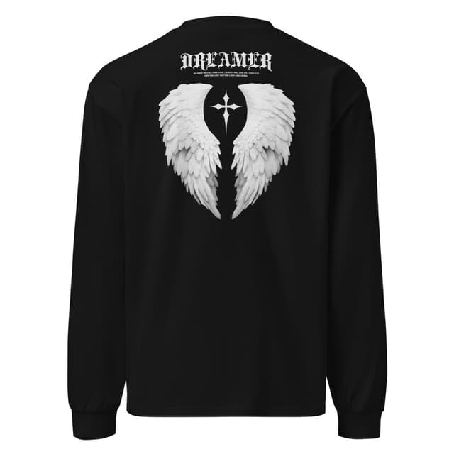 Dreamer Wings Long Sleeve T-Shirt Bold Men