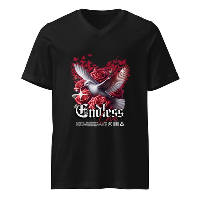 Endless Love T-Shirt V Style Women