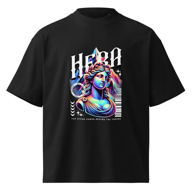 Hera Reina del Olimpo T-Shirt Oversize Eco Mujer