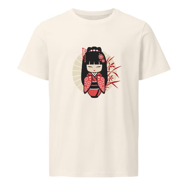 Kokeshi Soul Charm T-Shirt Soft Style Woman