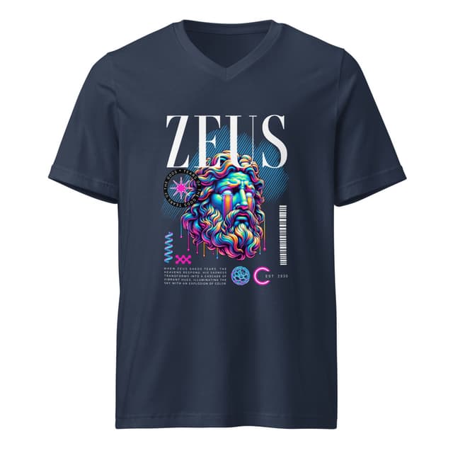 Zeus Tears TShirt V Style