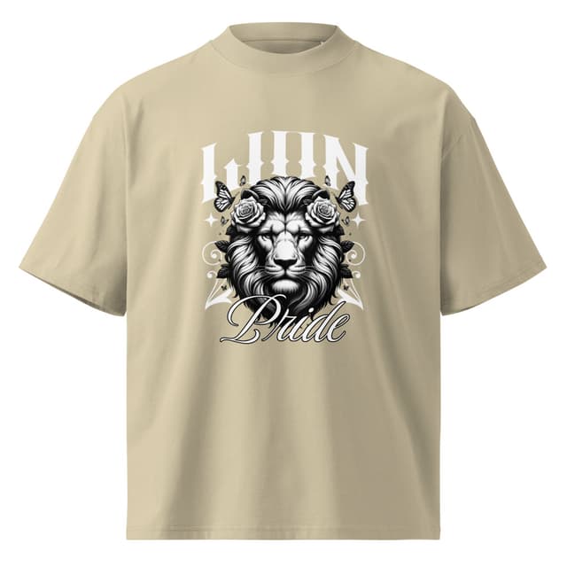 Lion Pride T-Shirt Oversize Eco Man