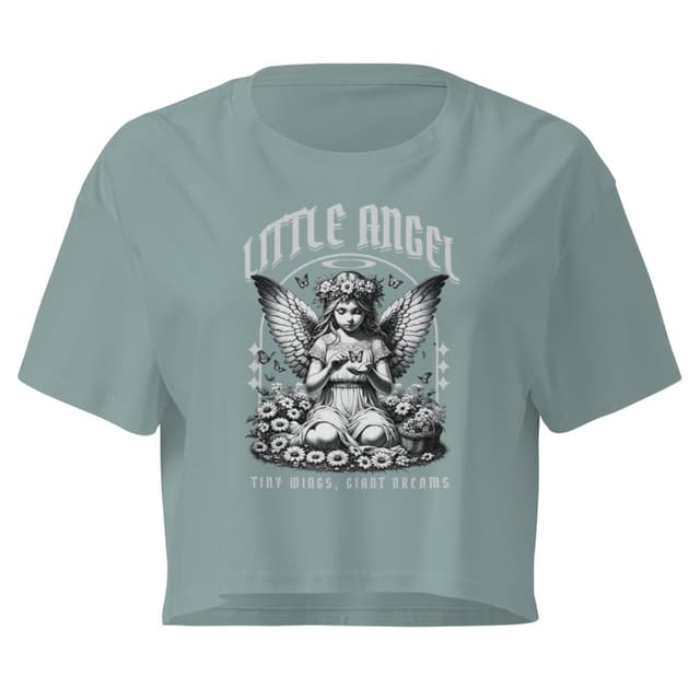 Little Angel Crop Top Woman