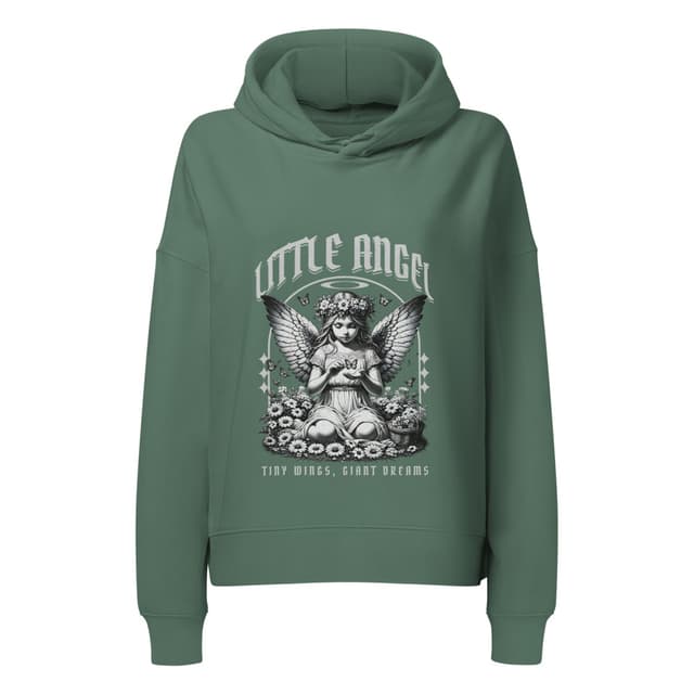 Little Angel Hoodie Premium Woman