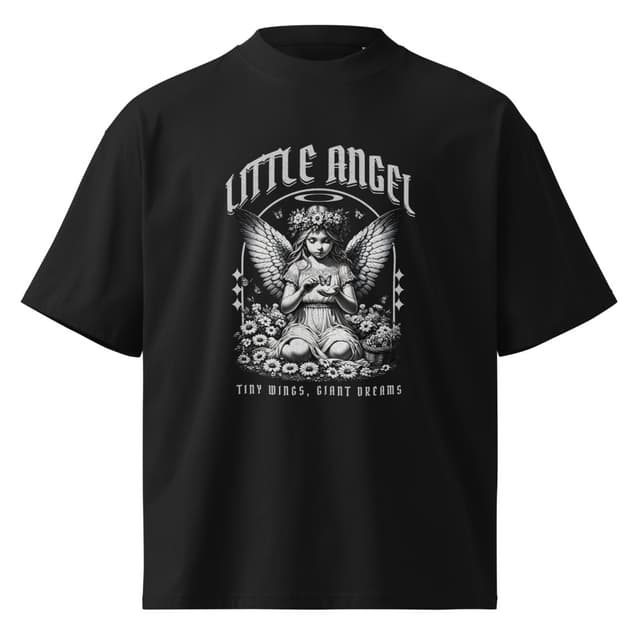 Little Angel T-Shirt Oversize Eco Woman
