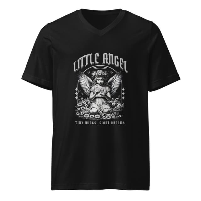 Little Angel T-Shirt V Style Woman