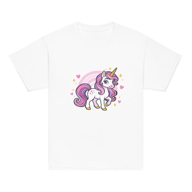 Little Unicorn Dreams T-Shirt Kids Girl