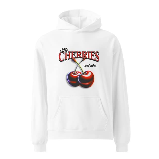 My Cherries Oversized Hoodie Woman