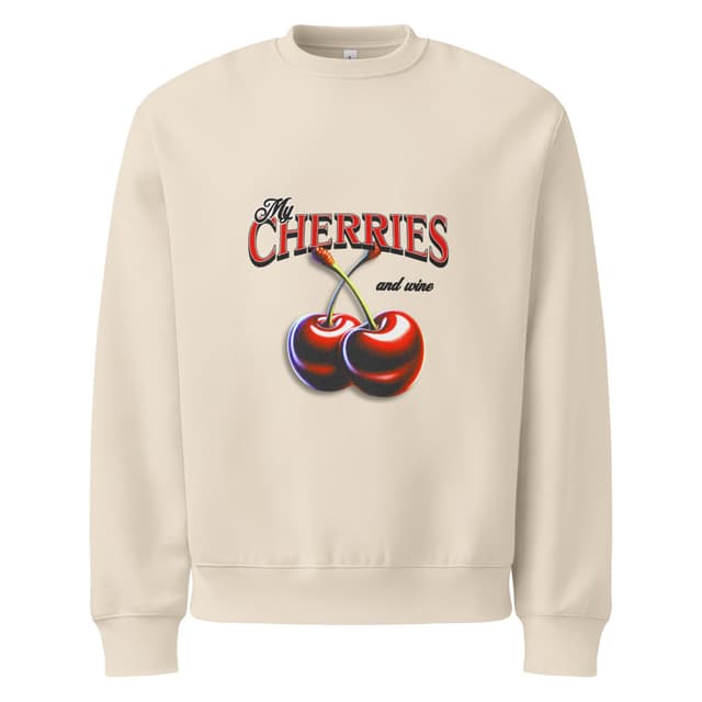 My Cherries Oversize Sweatshirt Woman