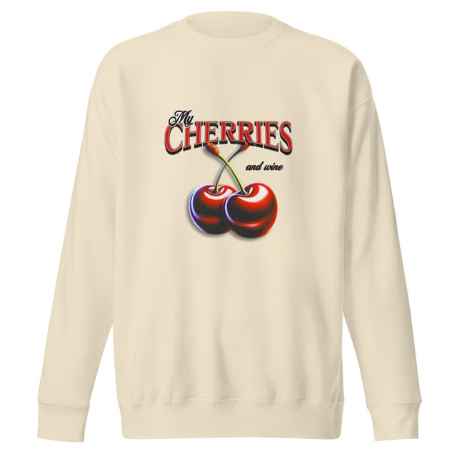 My Cherries Sweatshirt Premium Woman