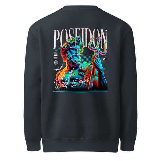 Poseidon Waves Sweatshirt Classic Man