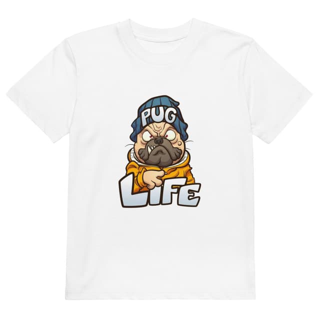 Pug Life T-Shirt Kids Eco Boy