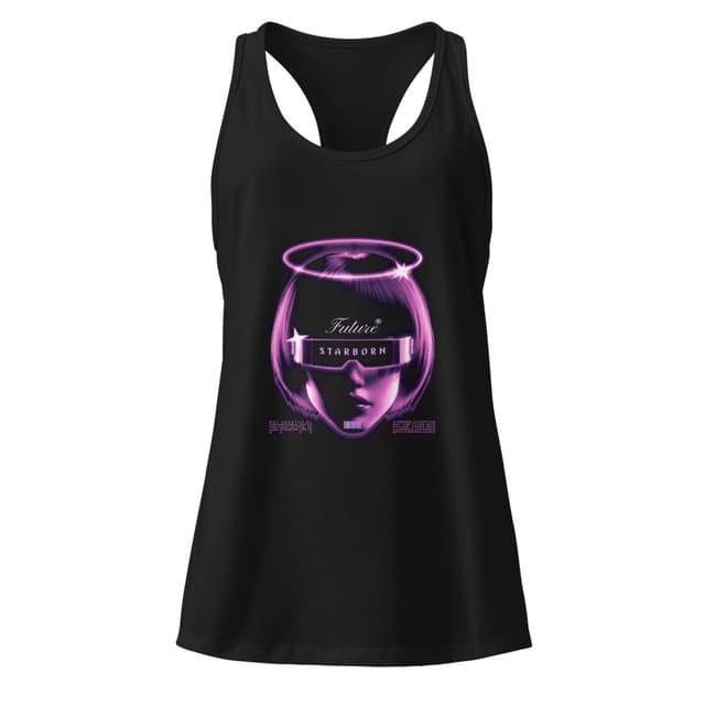 Star Born Tank Top Sport Woman