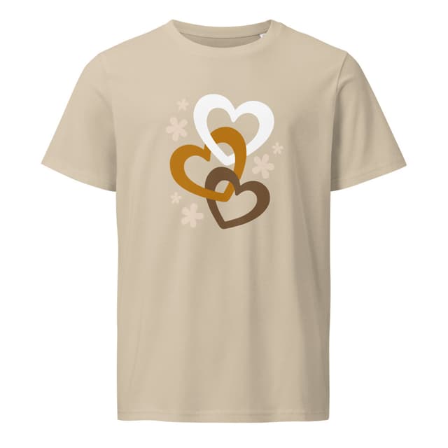 Triple Hearts TShirt Soft Style Women