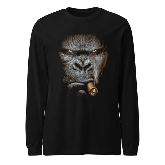 Wildfire Gorilla TShirt Long Sleeve Premium Men